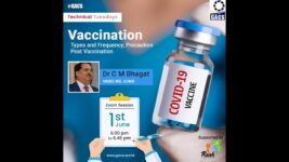 GACS Technical Tuesday   Vaccination Types & Frequency, Precaution by Dr C M Bhagat