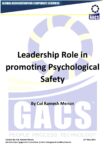 Leadership Role in promoting Psychological Safety